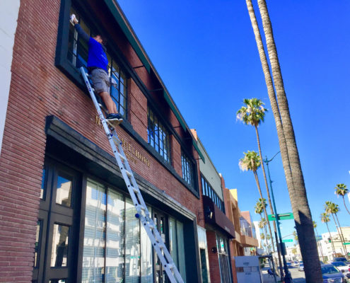 L.A. Elite Window Cleaning | Commercial Second Floor Cleaning